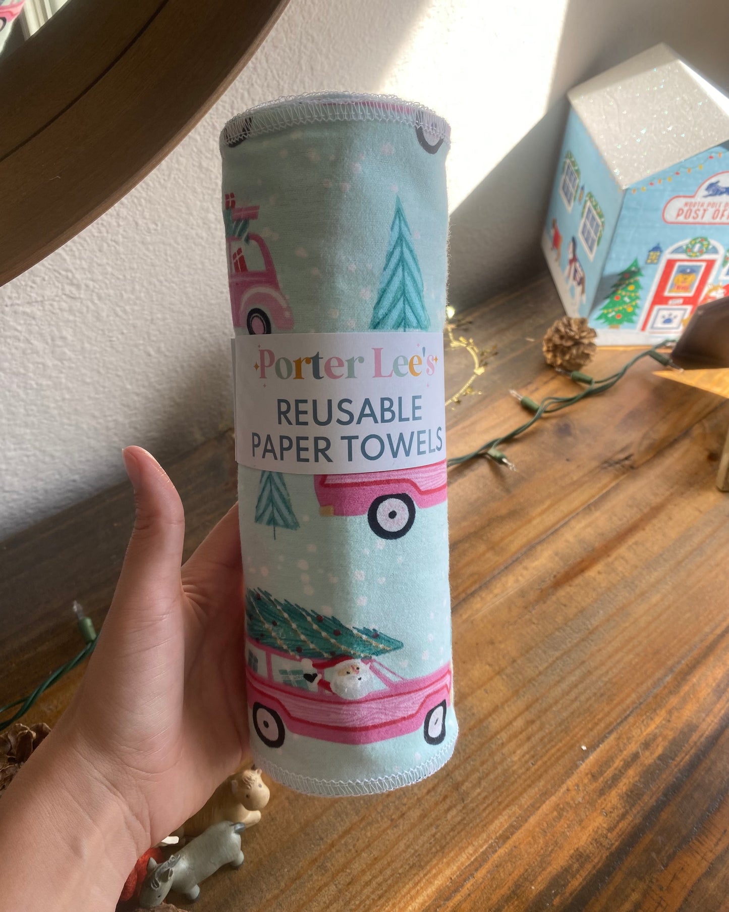 Holiday Reusable Paper Towels