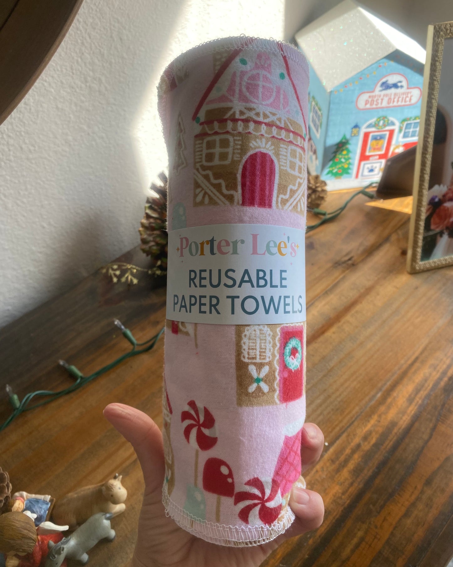 Holiday Reusable Paper Towels