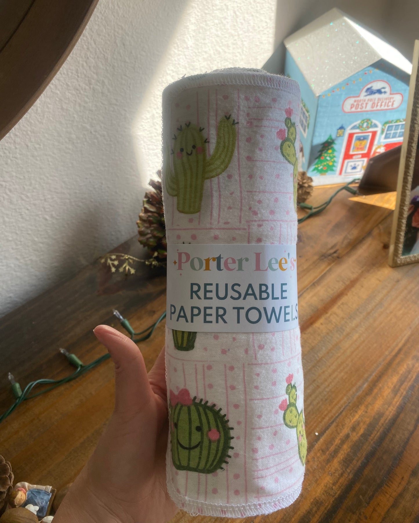 Holiday Reusable Paper Towels